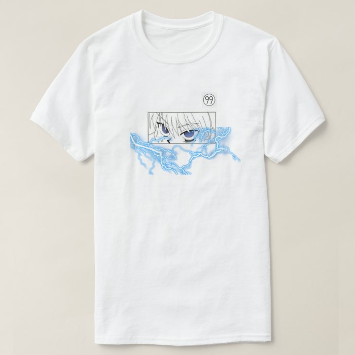 Camiseta Killua Zoldyck, parte delantera